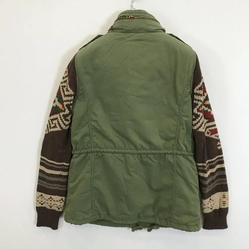 [BUNJANG] Denim &amp; Supply M65 Ethnic Knit Field Jacket / 데님앤서플라이 에스닉 m65 니트야상자켓 [S]