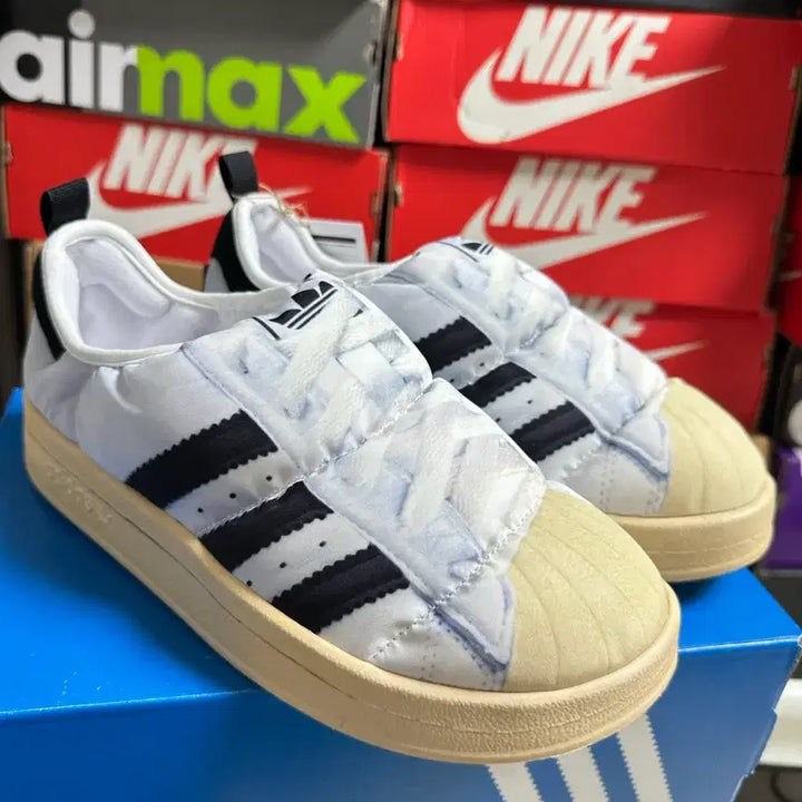 [BUNJANG] Adidas Puppey Superstars Shoes / 새제품 아디다스 퍼피렛 슈퍼스타 275 팔아요