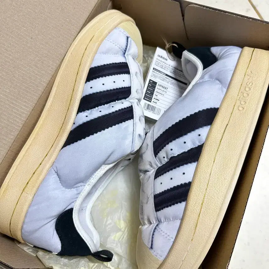 [BUNJANG] Adidas Puppey Superstars Shoes / 새제품 아디다스 퍼피렛 슈퍼스타 275 팔아요