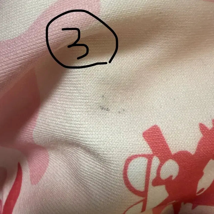 [BUNJANG] Hello Kitty Camo Hoodie Zip-up (Size M) / 헬로키티 카모 후드집업 M / 미착용 하자상품