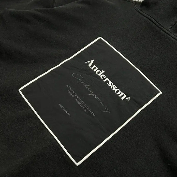 [BUNJANG] Andersson Bell Big Logo Oversized Hoodie / 앤더슨벨 빅로고 오버핏 후드티