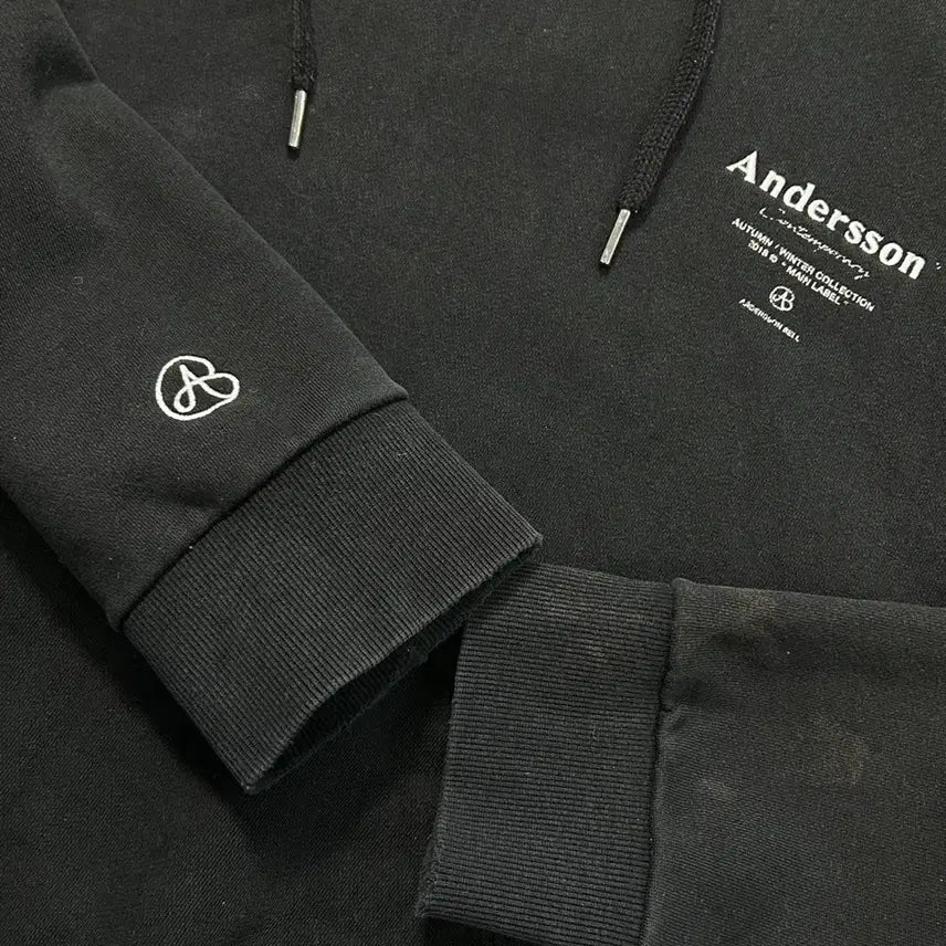 [BUNJANG] Andersson Bell Big Logo Oversized Hoodie / 앤더슨벨 빅로고 오버핏 후드티