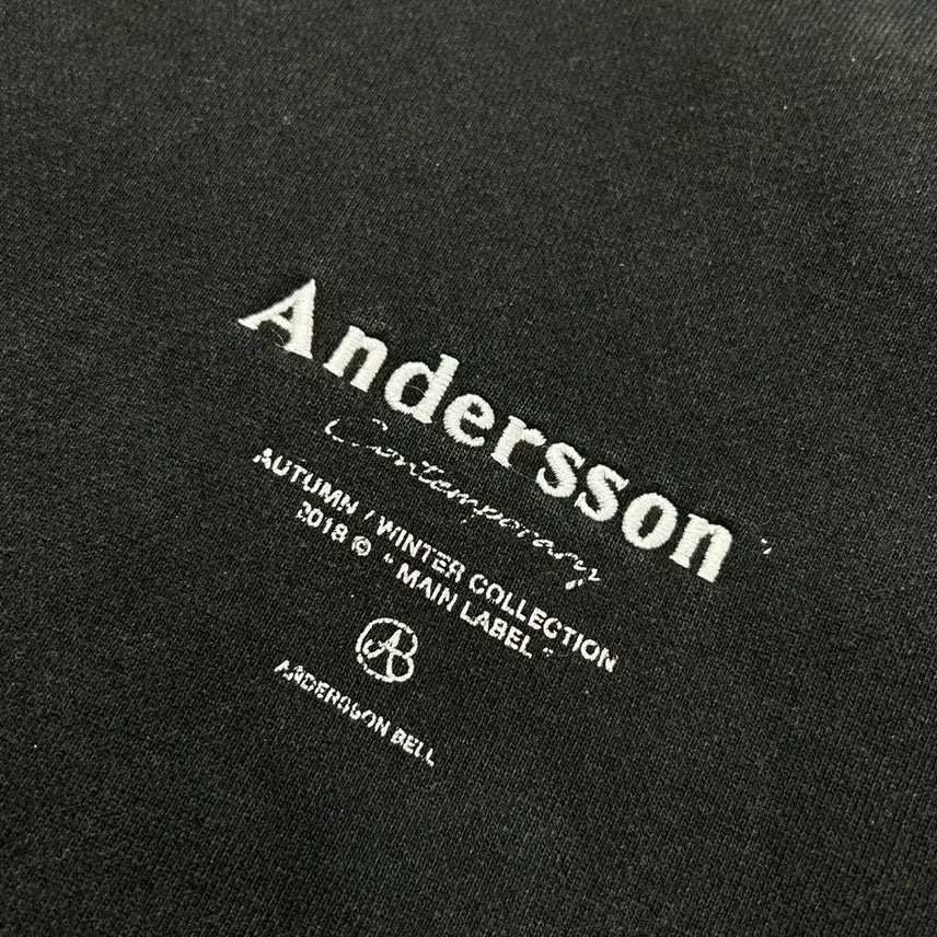 [BUNJANG] Andersson Bell Big Logo Oversized Hoodie / 앤더슨벨 빅로고 오버핏 후드티