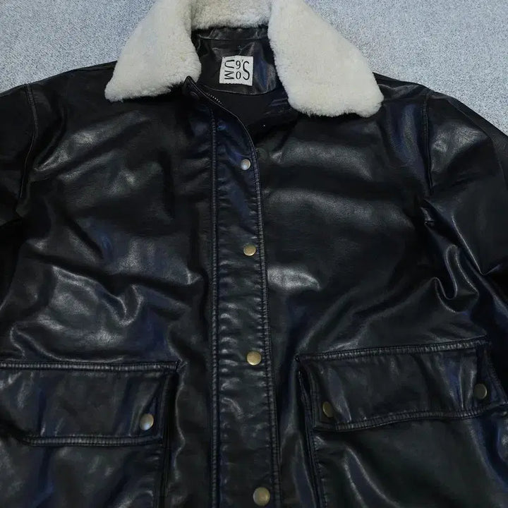 [BUNJANG] Vintage Leather Jacket / [F] 빈티지 가죽 자켓