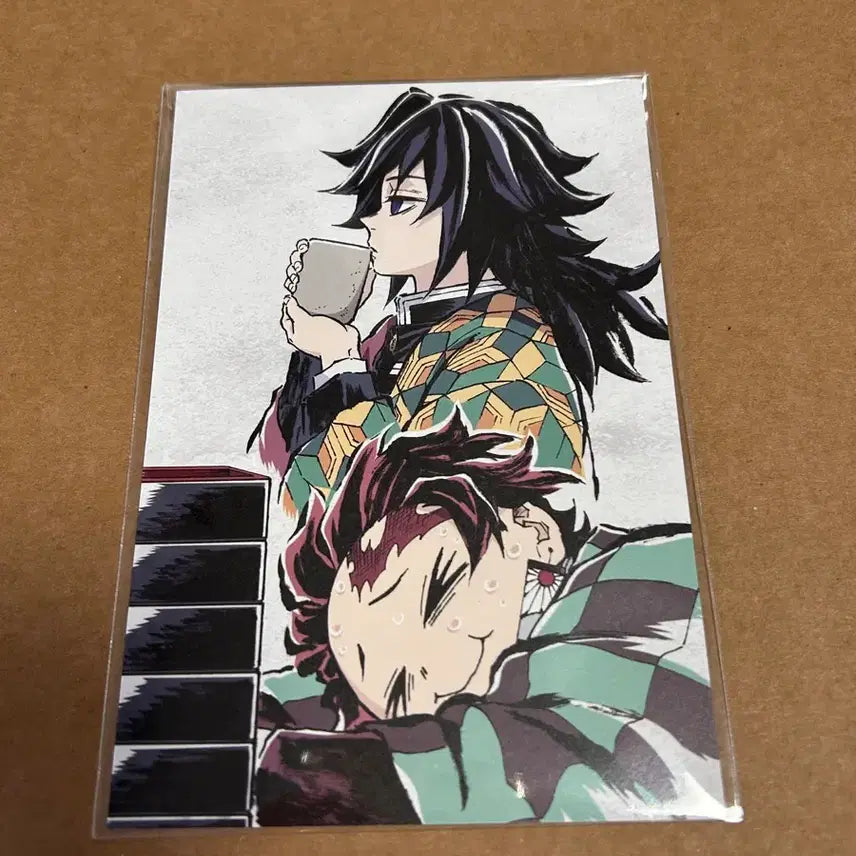 [BUNJANG] Demon Slayer Giyu Makkanhwa Postcard / 귀멸의 칼날 전집중전 막간화 기유 엽서 귀칼