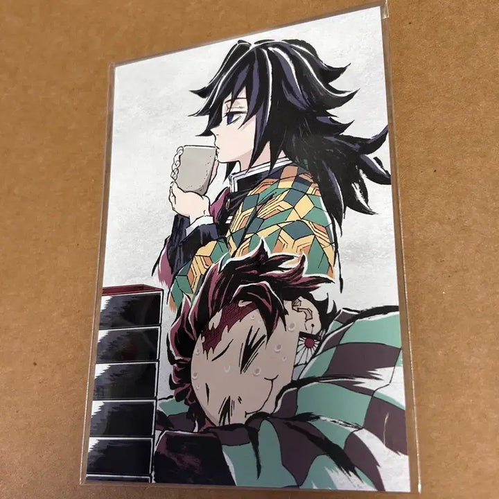 [BUNJANG] Demon Slayer Giyu Makkanhwa Postcard / 귀멸의 칼날 전집중전 막간화 기유 엽서 귀칼
