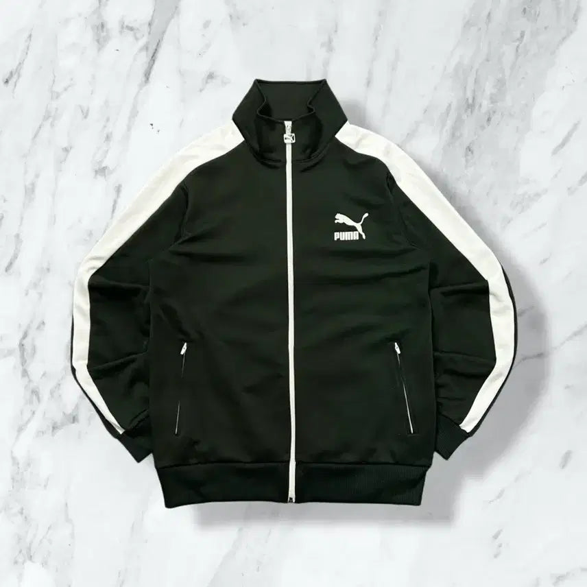 [BUNJANG] Puma Logo Track Top Jersey / 퓨마 로고 트랙탑 져지