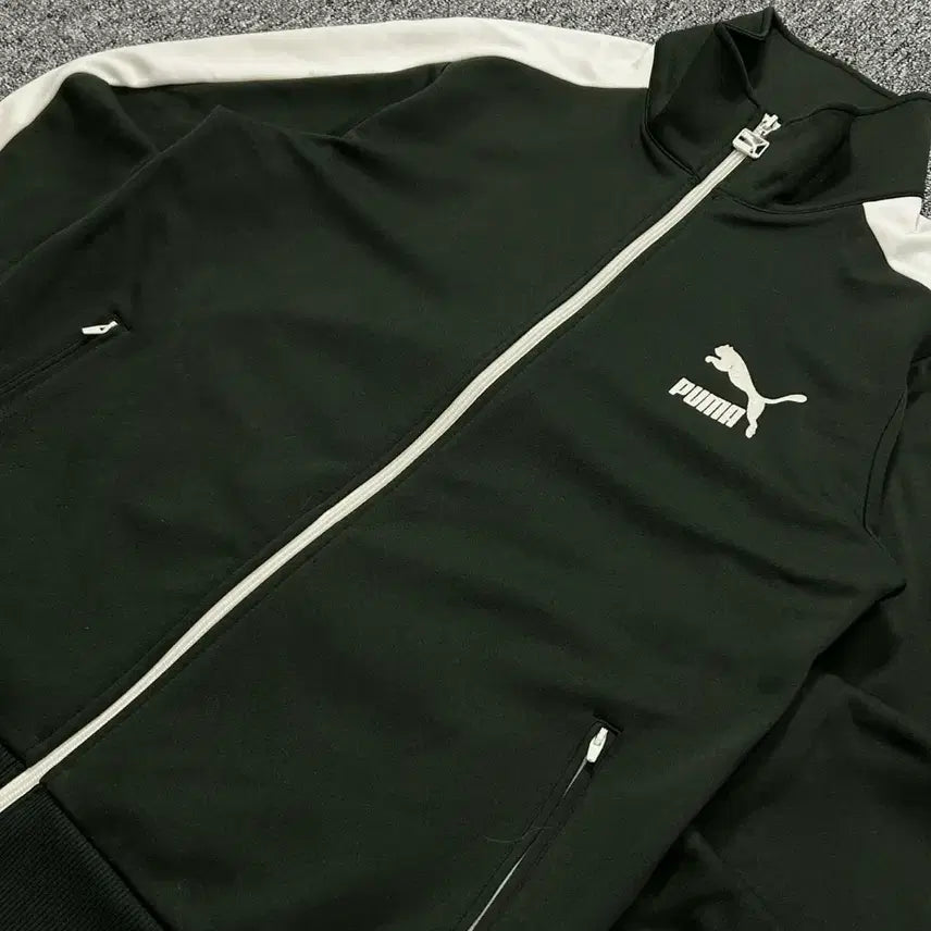 [BUNJANG] Puma Logo Track Top Jersey / 퓨마 로고 트랙탑 져지