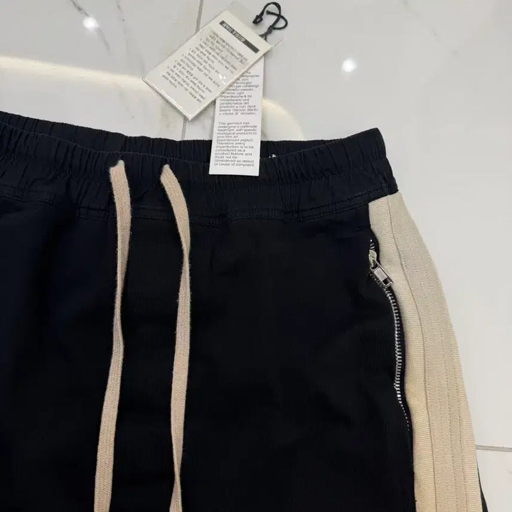 [BUNJANG] Rick Owens Black Side Line Baggy Pants / [46] 릭오웬스 블랙 사이드라인 배기팬츠