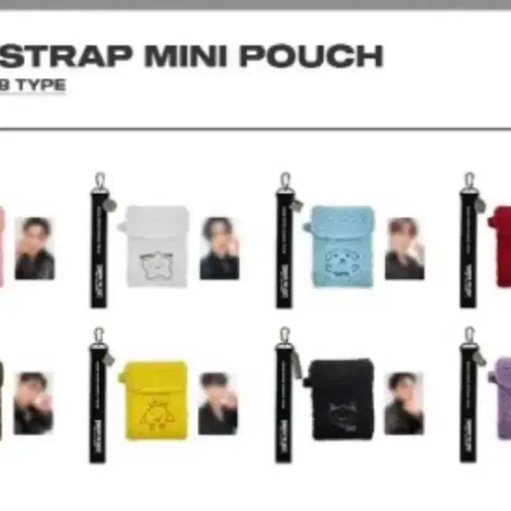 [BUNJANG] ATEEZ Seonghwa Mini Pouch / 에이티즈 성화 스트랩 미니 파우치