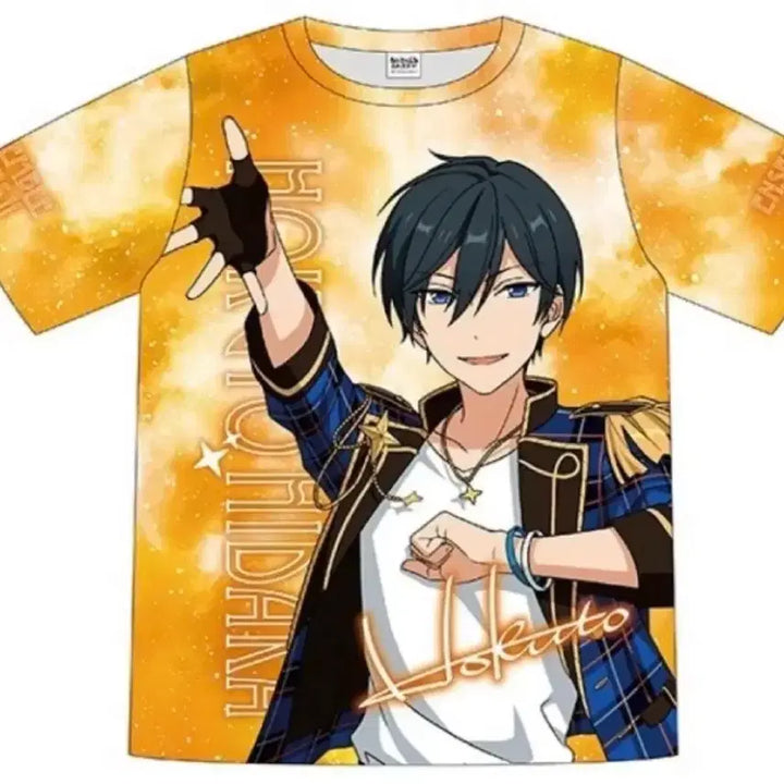 [BUNJANG] Ensemble Stars Hida Hokuto Full Graphic T-shirt / 앙스타 히다카호쿠토 풀그래픽 티셔츠