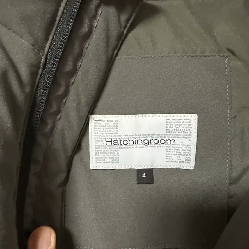 [BUNJANG] Hetching Room Heavy Web Puffer Padding - Size 4 / 헤칭룸 헤비 웹 푸퍼 패딩 4사이즈