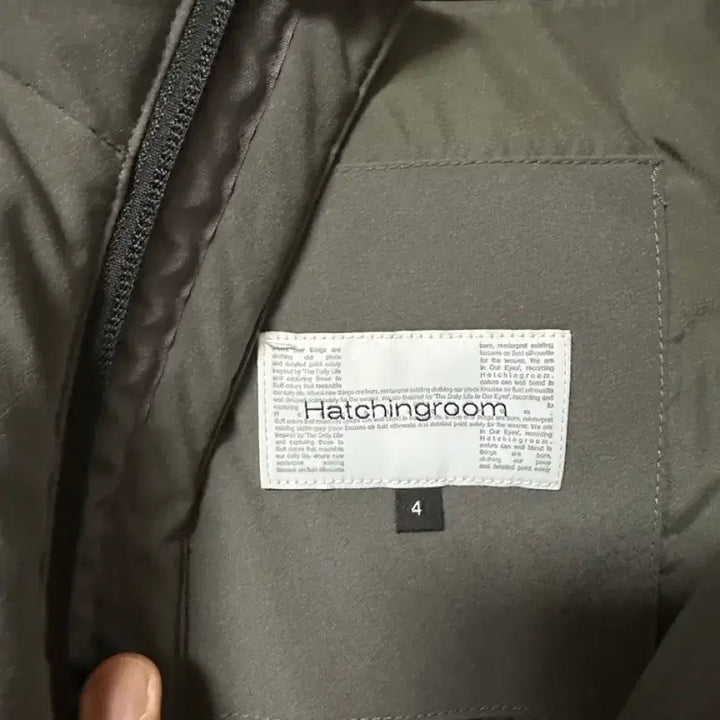 [BUNJANG] Hetching Room Heavy Web Puffer Padding - Size 4 / 헤칭룸 헤비 웹 푸퍼 패딩 4사이즈