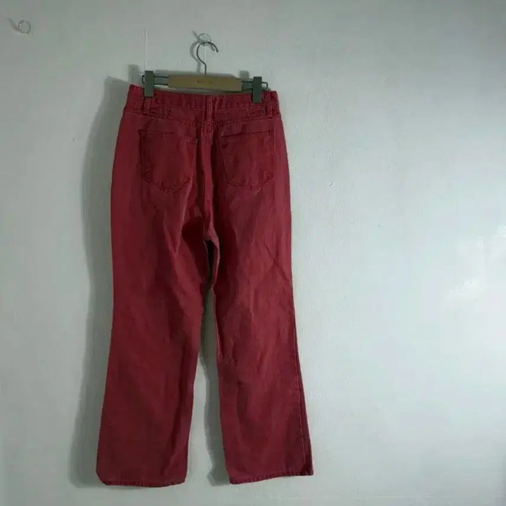 [BUNJANG] Byflow Red Denim Pants L / 바이플로우 Byflow 레드 데님 팬츠 L