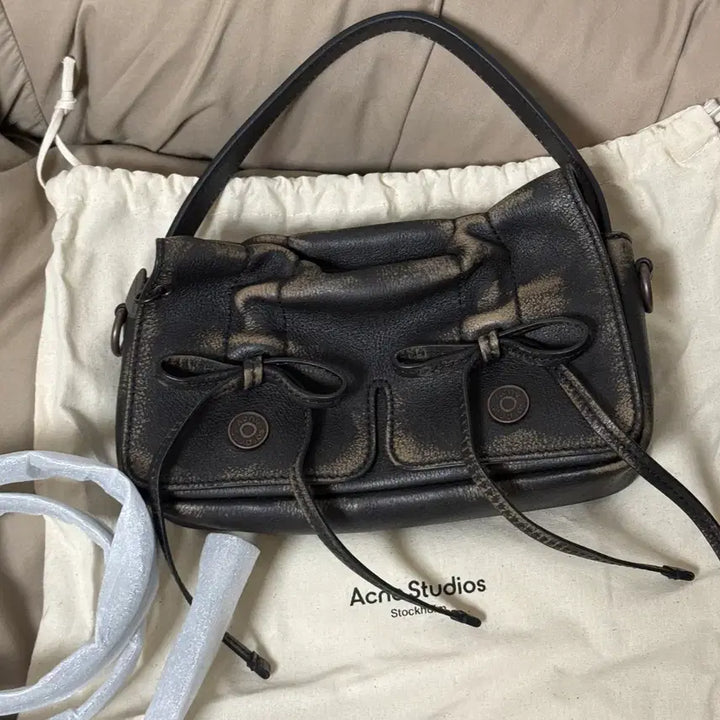 [BUNJANG] Acne Studios Micro Multi-Pocket Bag Brown / 아크네스튜디오 멀티포켓백 마이크로사이즈 브라운