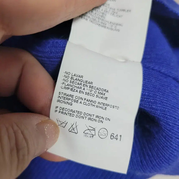 [BUNJANG] MM6 Deep Gray/Blue Knit Dress / 오늘만이가격!!  MM6 마르지엘라 딥그레이색/블루 니트  원피스