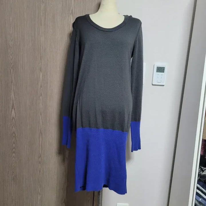 [BUNJANG] MM6 Deep Gray/Blue Knit Dress / 오늘만이가격!!  MM6 마르지엘라 딥그레이색/블루 니트  원피스