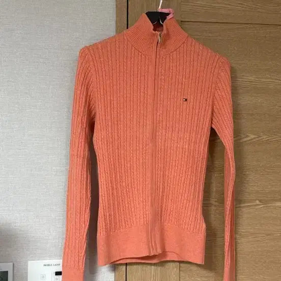 [BUNJANG] Tommy Hilfiger Knit Zip-up / 여성 타미힐피거 니트집업