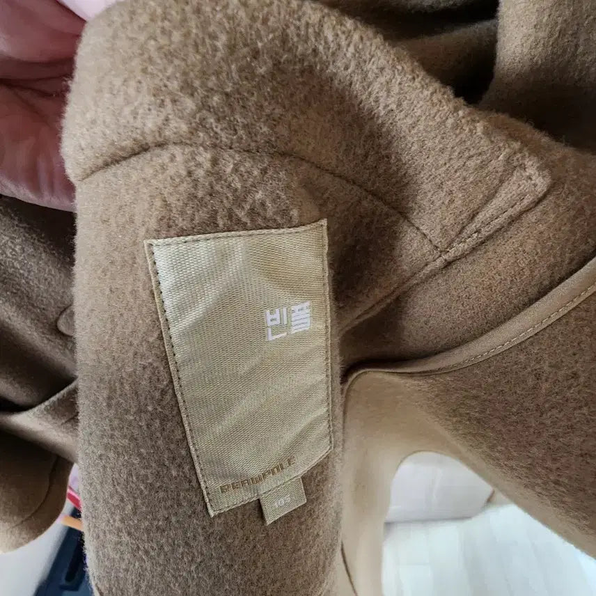 [BUNJANG] Beanpole Camel Duffle Coat / 빈폴 카멜색 떡볶이 코트