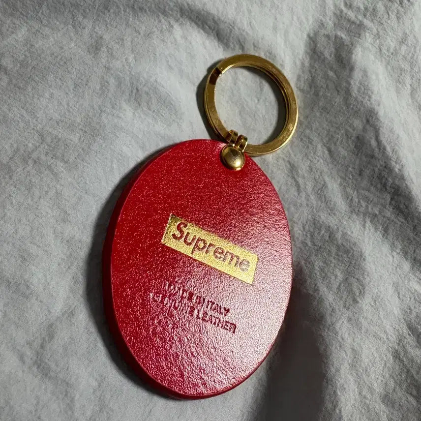 [BUNJANG] Supreme Guadalupe Leather Keychain / 23FW 슈프림 과달루페 키체인
