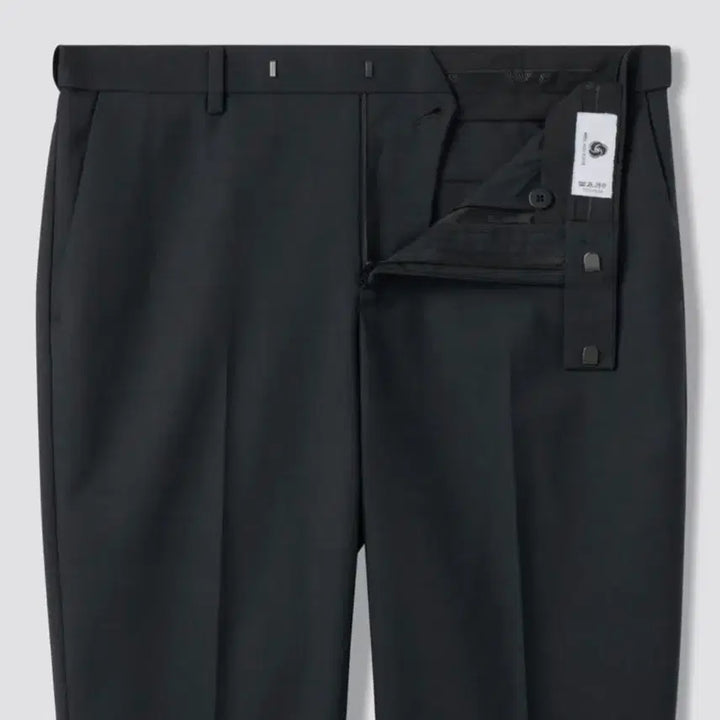 [BUNJANG] Musinsa Standard Wool Blend Semi Wide Hidden Banding Slacks Charcoal Gray / [38]무탠다드 울 블렌드 세미 와이드 히든 밴딩 슬랙스 차콜 그레이