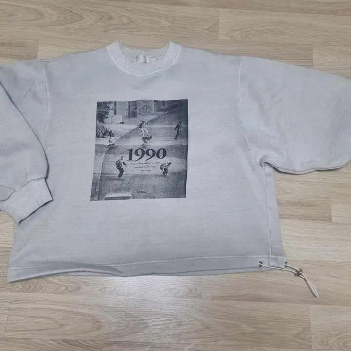 [BUNJANG] 1990 Pigment Sweatshirt / 1990 기모맨투맨.피그먼트