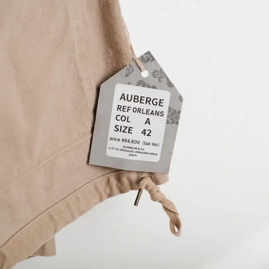 [BUNJANG] Auberge Orleans Cotton Silk Jacket / Auberge 오베르주 Orleans 코튼 실크 자켓 42사이즈