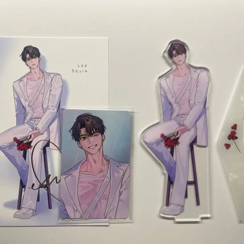 [SOLD OUT] 데뷔 못하면 죽는 병 걸림 데못죽 이세진 대만판 아크릴 포카 엽서 세트