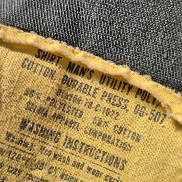 [BUNJANG] 70s US Military Shirt / 70s  미군 셔츠