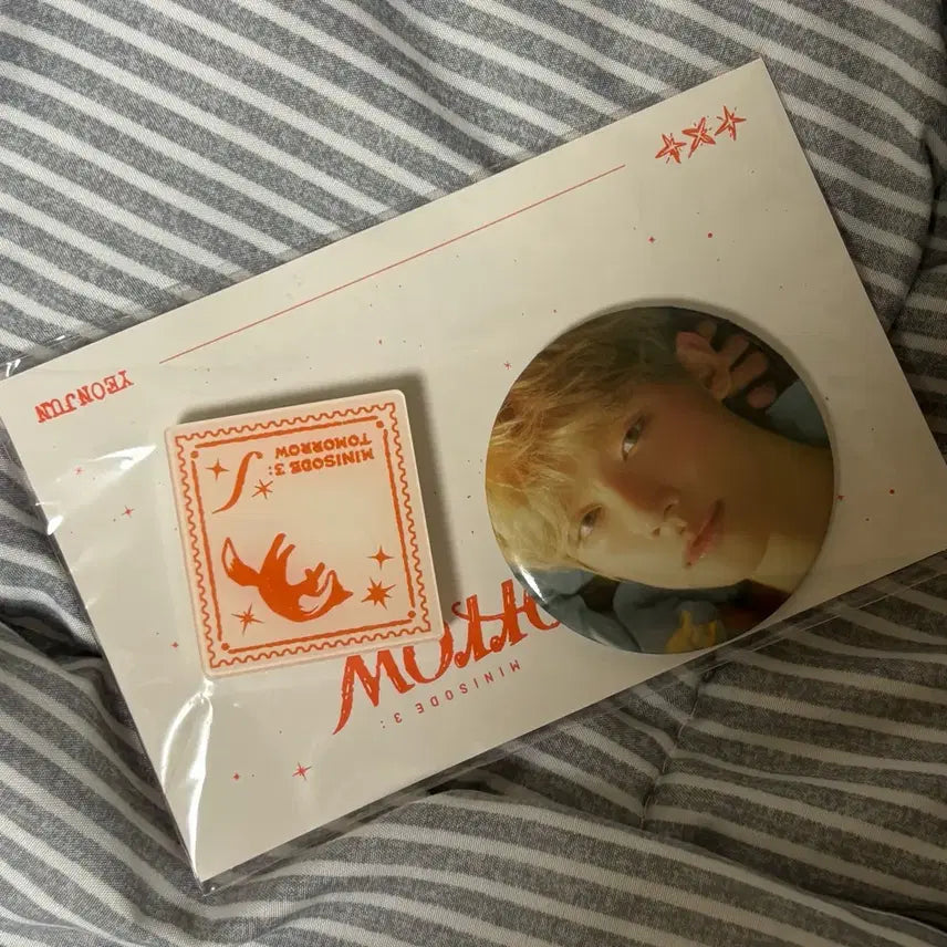[BUNJANG] TXT Yeonjun Tomorrow Pop-Up Pin Button / 최연준 tomorrow pop-up핀버튼