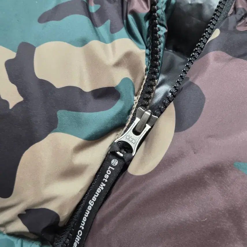 [BUNJANG] LMC OG PUFFER Duck Down Camo Padded Jacket / LMC OG PUFFER DUCK DOWN 눕시 카모 패딩 L