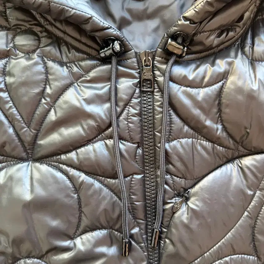 [BUNJANG] Louis Vuitton Monogram Flower Hooded Padded Jacket / 루이비통 플라워 모노그램 후드 패딩