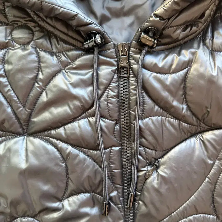 [BUNJANG] Louis Vuitton Monogram Flower Hooded Padded Jacket / 루이비통 플라워 모노그램 후드 패딩
