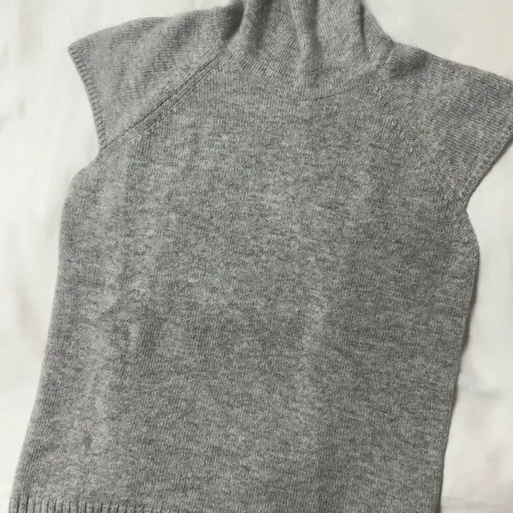 [BUNJANG] Mango Many Please Olakun Turtleneck Knit Light Gray / 망고매니플리즈 올라쿤 터틀넥 니트 라이트그레이