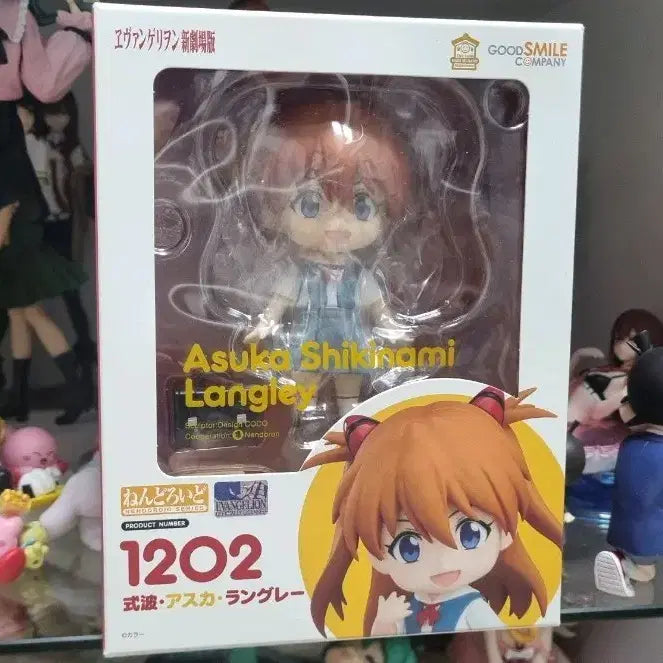 [BUNJANG] Asuka Langley Soryu Nendoroid Evangelion Figure / 미개봉 아스카 교복 넨도로이드 에반게리온
