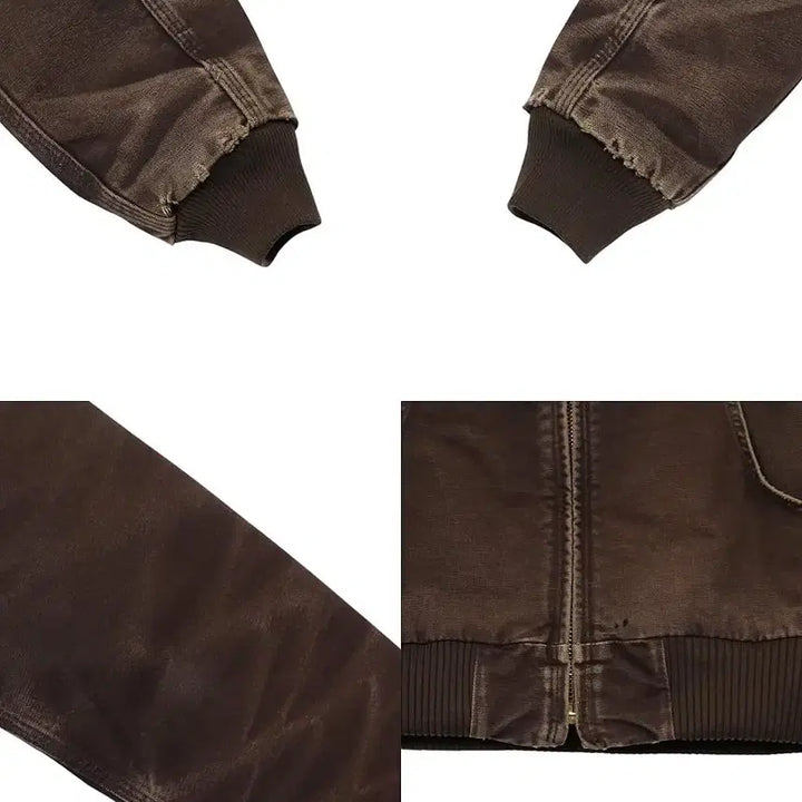 [BUNJANG] Carhartt EJ004 DKB Duck Active Jacket / 2011 칼하트 EJ004 DKB 덕 액티브 자켓 쉐르파 안감 브라운