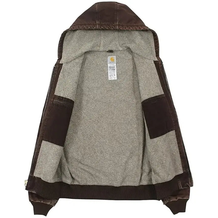 [BUNJANG] Carhartt EJ004 DKB Duck Active Jacket / 2011 칼하트 EJ004 DKB 덕 액티브 자켓 쉐르파 안감 브라운