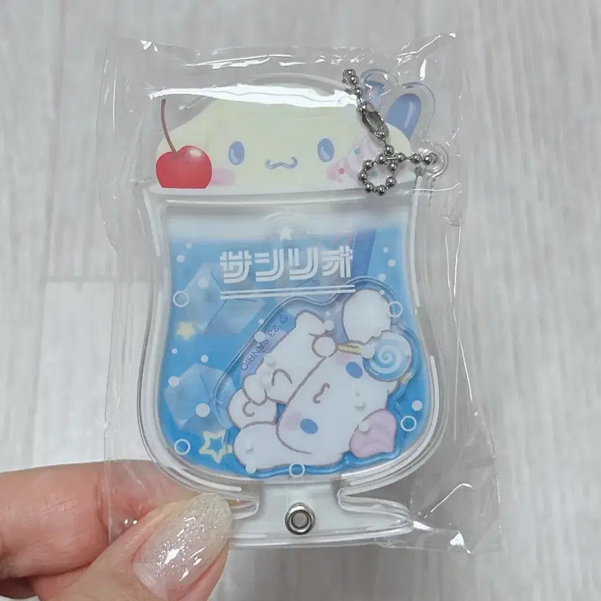 [BUNJANG] Sanrio Cinnamoroll Cream Soda Acrylic Keyring / 시나모롤 크림소다 아크릴 키링