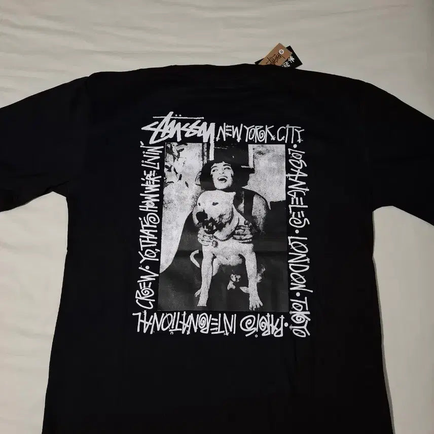 [SOLD OUT] 스투시 우먼 포토 프린트 티 XL