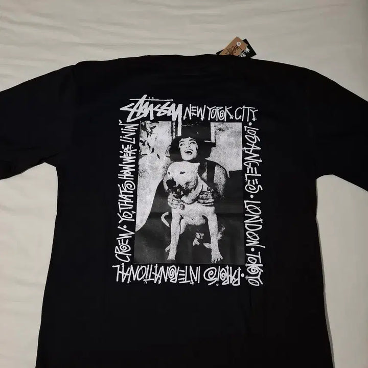 [SOLD OUT] 스투시 우먼 포토 프린트 티 XL