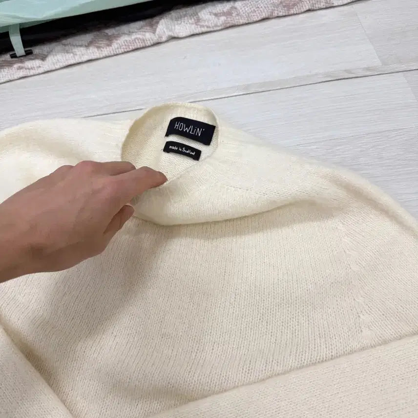 [BUNJANG] Birth of Cool Ivory Knit Sweater / 하울린 쉐기독 아이보리 니트 m사이즈 버스오브쿨 birth of cool
