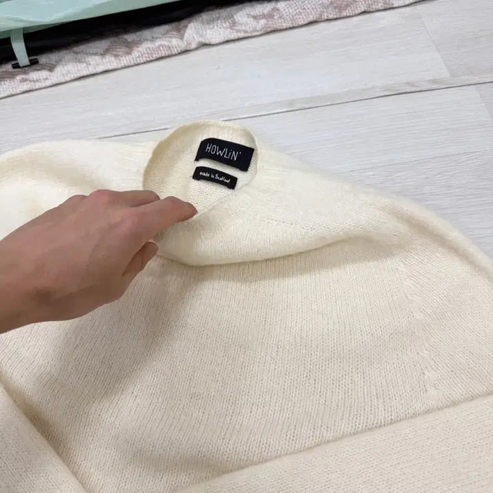 [BUNJANG] Birth of Cool Ivory Knit Sweater / 하울린 쉐기독 아이보리 니트 m사이즈 버스오브쿨 birth of cool