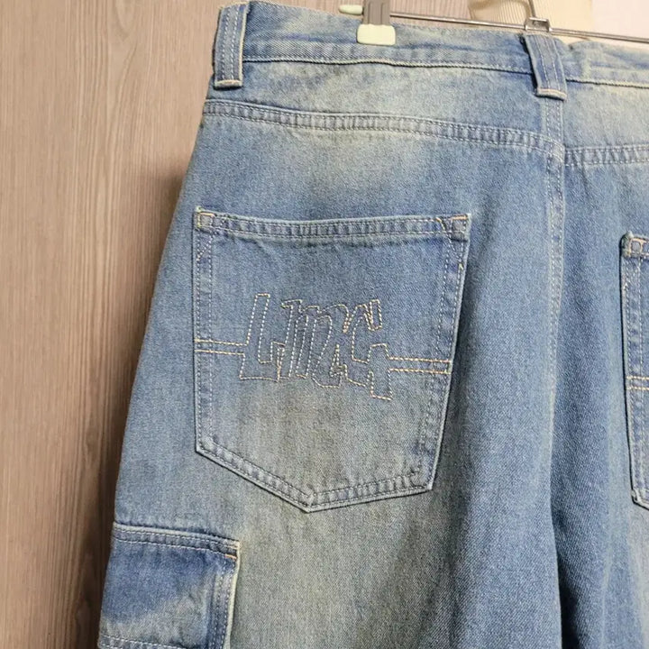 [BUNJANG] LMC Long Cargo Denim Jeans / 주말특가!!  상태굿 LMC 24년07월 롱 카고 진  남녀공용