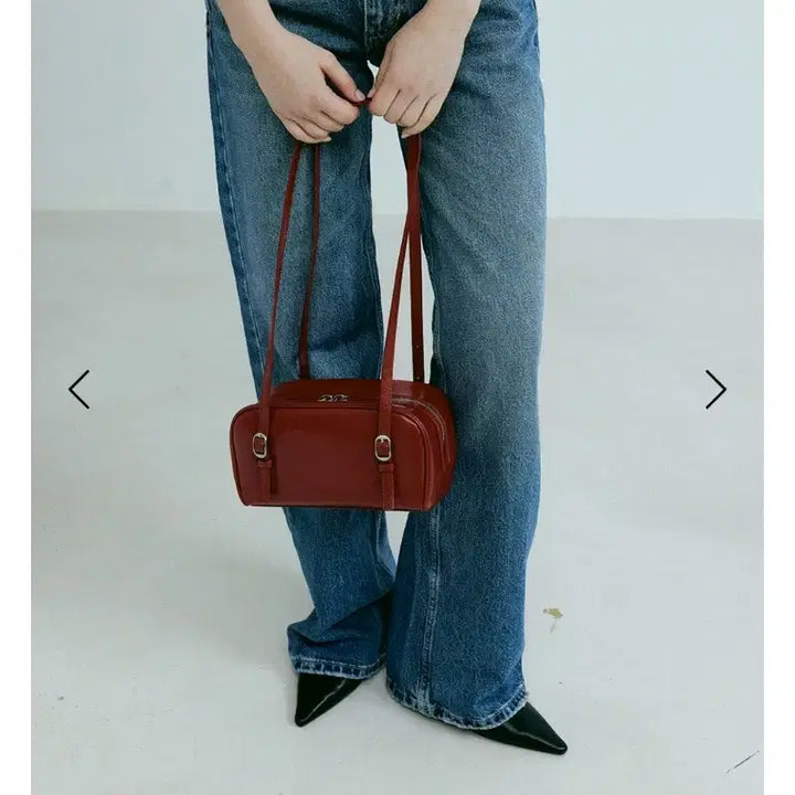 [BUNJANG] Bbd Pomme Bag Red Shoulder Bag / bbd 폼므백 레드 숄더백