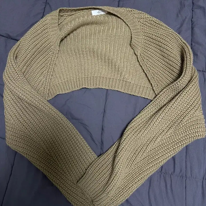 [BUNJANG] Bolero Cardigan / 베이지색 볼레로가디건