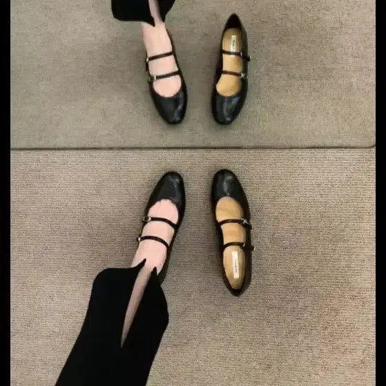 [BUNJANG] Mary Jane Black Heels / 메리제인 구두