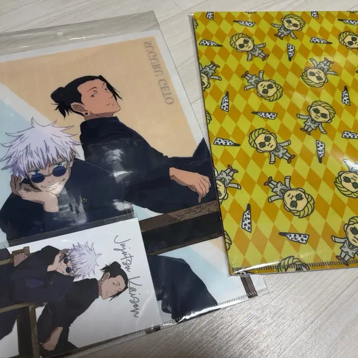 [BUNJANG] Jujutsu Kaisen Clear File (Bundle Set) / 주술회전 클리어파일 4개 일괄 새상품