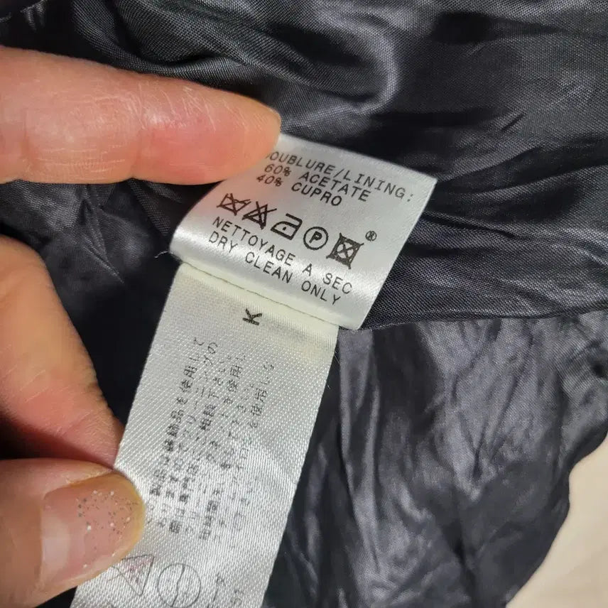 [BUNJANG] PAULE KA Black Goose Down Short Padded Jacket (Size S) / PAULE KA 블랙 여성 구스 숏 패딩 점퍼 S