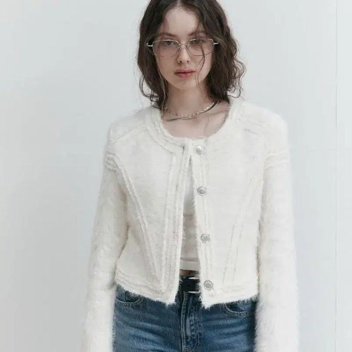 [BUNJANG] Cardinal Red Faux Fur Jacket / 카디널레드 퍼자켓