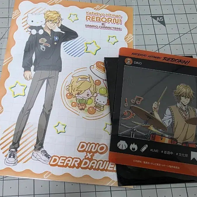 [BUNJANG] Katekyo Hitman Reborn Dino Sanrio POB SNS Clear Card / 가정교사히트맨리본 가히리 디노 산리오 특전 sns클리어카드